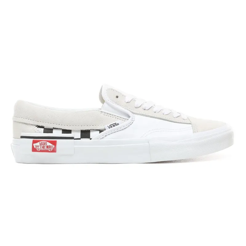 Vans Slip-On Cap Checkerboard True White/Black (VN0A3WM527I)