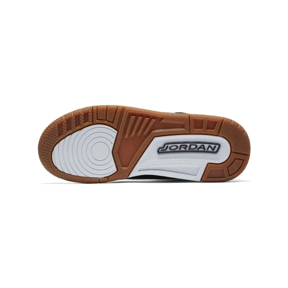 Jordan 3 Retro Black White Gum (GS) Black/White-Gum Medium Brown (441140-022)