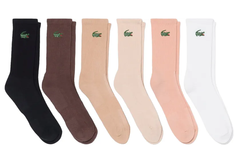 Lacoste – 6er-Pack Rippstricksocken – Socken (RA9251-00-SUX)