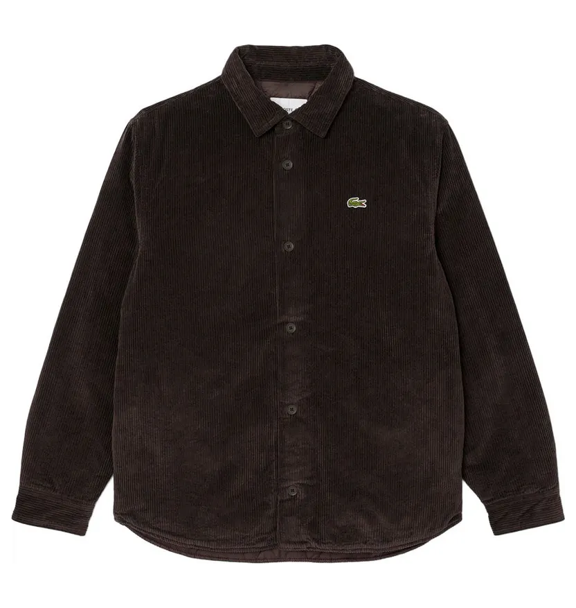 Lacoste – Oversized Corduroy-Overshirt – Jacke-Fleece (CH3512-00-SKB)