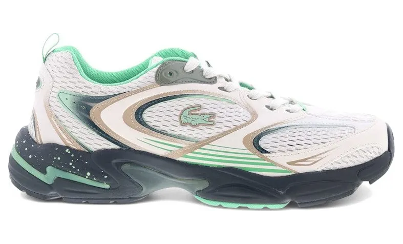 Lacoste Storm 96 2K 125 4 SMA Off White Green (7-49SMA0022WG1)