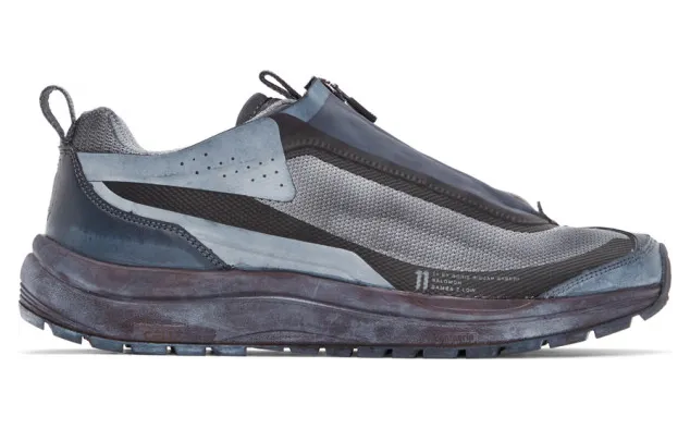 11 by Boris Bidjan Saberi Blue and Black Salomon Edition Bamba 2 Low Sneakers (147 11xS)