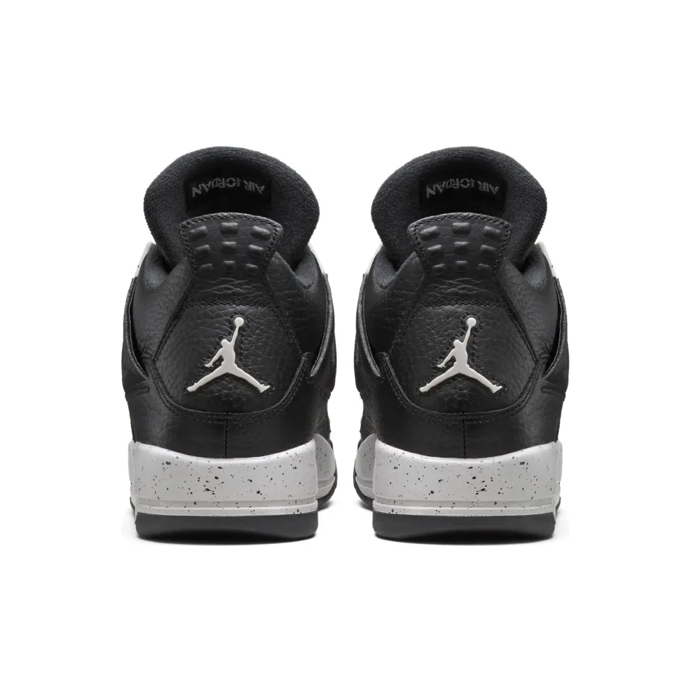Jordan 4 Retro Oreo 2015 (GS) Black/Tech Grey-White (408452-003)