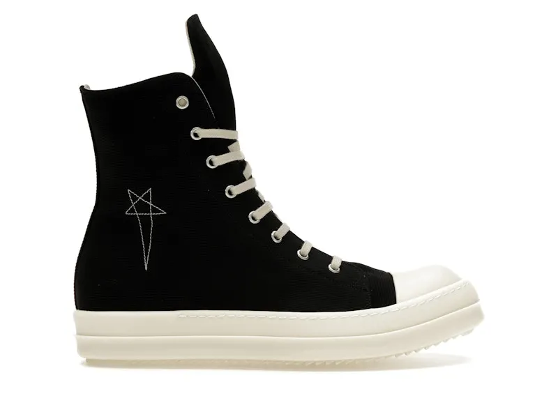 Rick Owens DRKSHDW Luxor High Pentagram Black Pearl (DS02C5800-DOEM9-9811)
