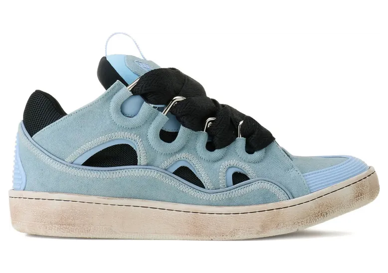 Lanvin Cut-out Lace-up “Blue” (FU-SKDK12 CANV-P26 20S3)