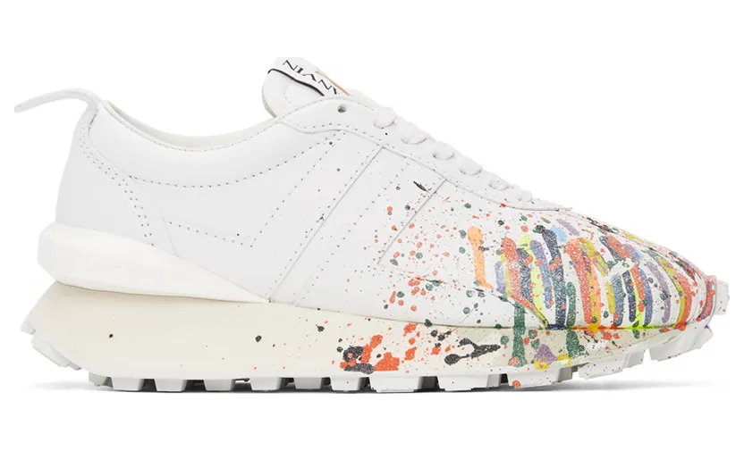 Lanvin Gallery Dept. Edition Leather Bumpr “White” (FW-SKBRUC-SGGD-E21)