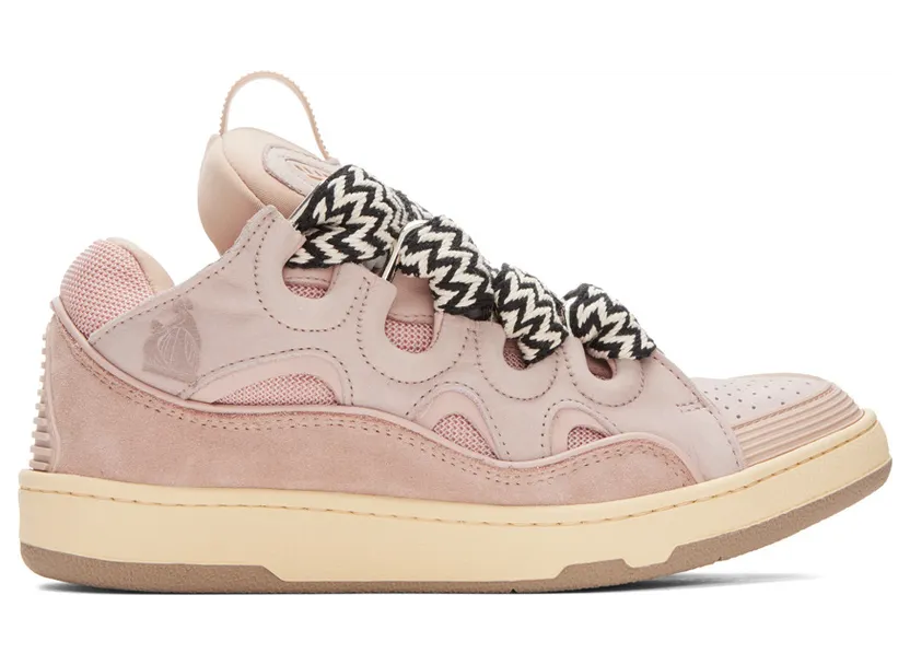 Lanvin White Curb Sneakers (FM-SKRK11-DRA2-A20)