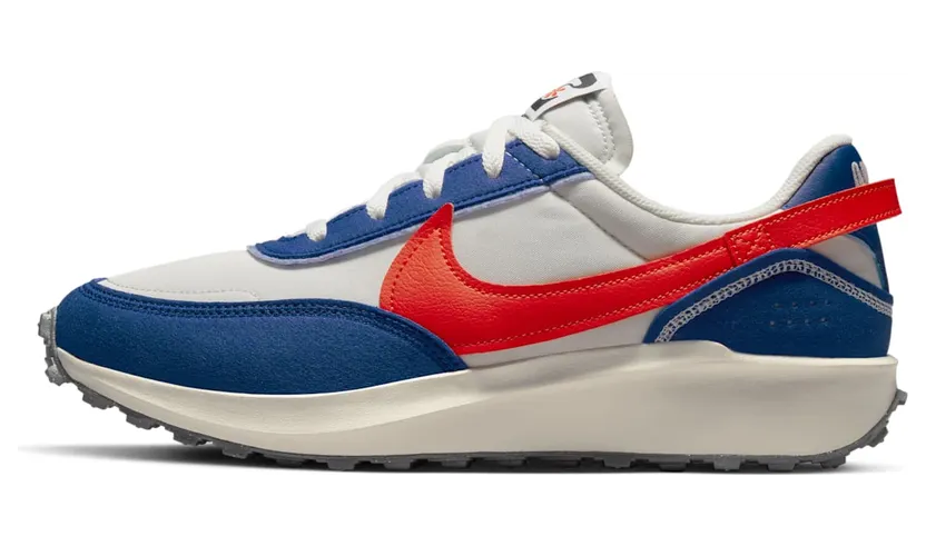Nike Waffle Debut Swoosh Habanero Red Old Royal (DV0527-001)