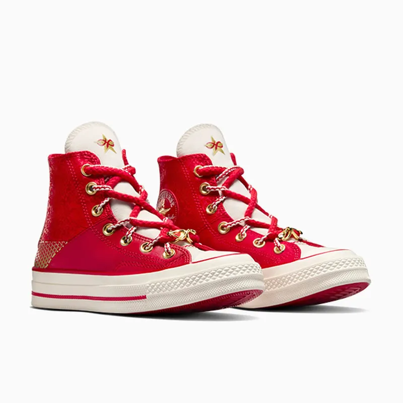 Converse Chuck 70 Hi Lunar New Year Enamel Red Snakeskin (A13349C)