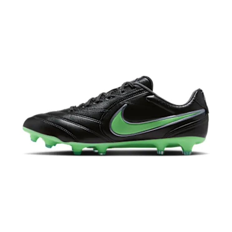 Nike Tiempo Ligera Pro Artificial-Grass Low-Top “Black / Illusion Green” (HQ3158-002)