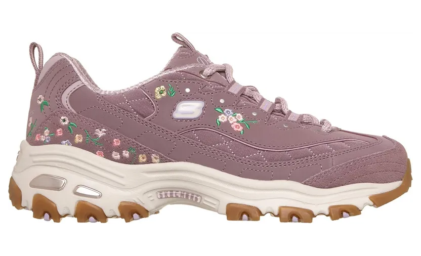 Skechers D’Lites – Garden Chic Sneaker Mauve