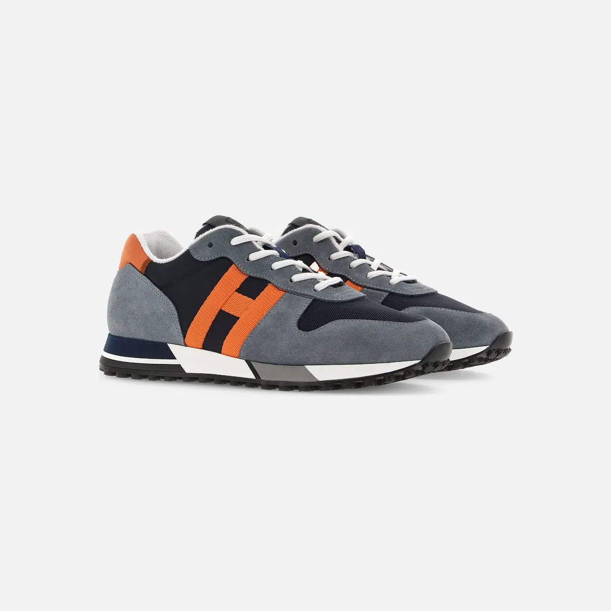 Sneakers Hogan H383 Grey Orange (HXM3830AN51MM40BBA)