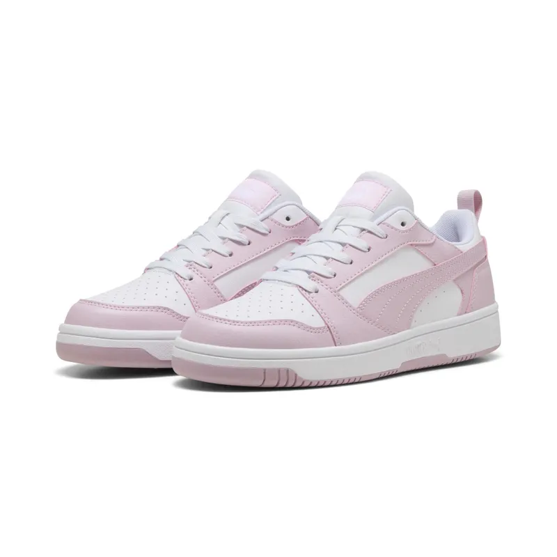 Puma Rebound V6 Low “Puma White / Rose Mauve” (392328_40)