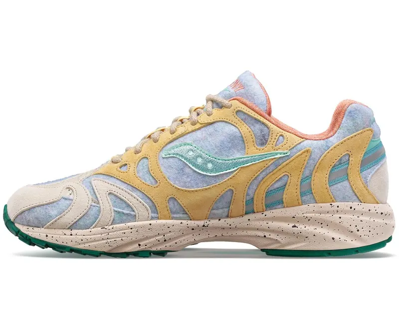 Saucony Grid Azura 2000 Felt Grey Multi (S70717-2)