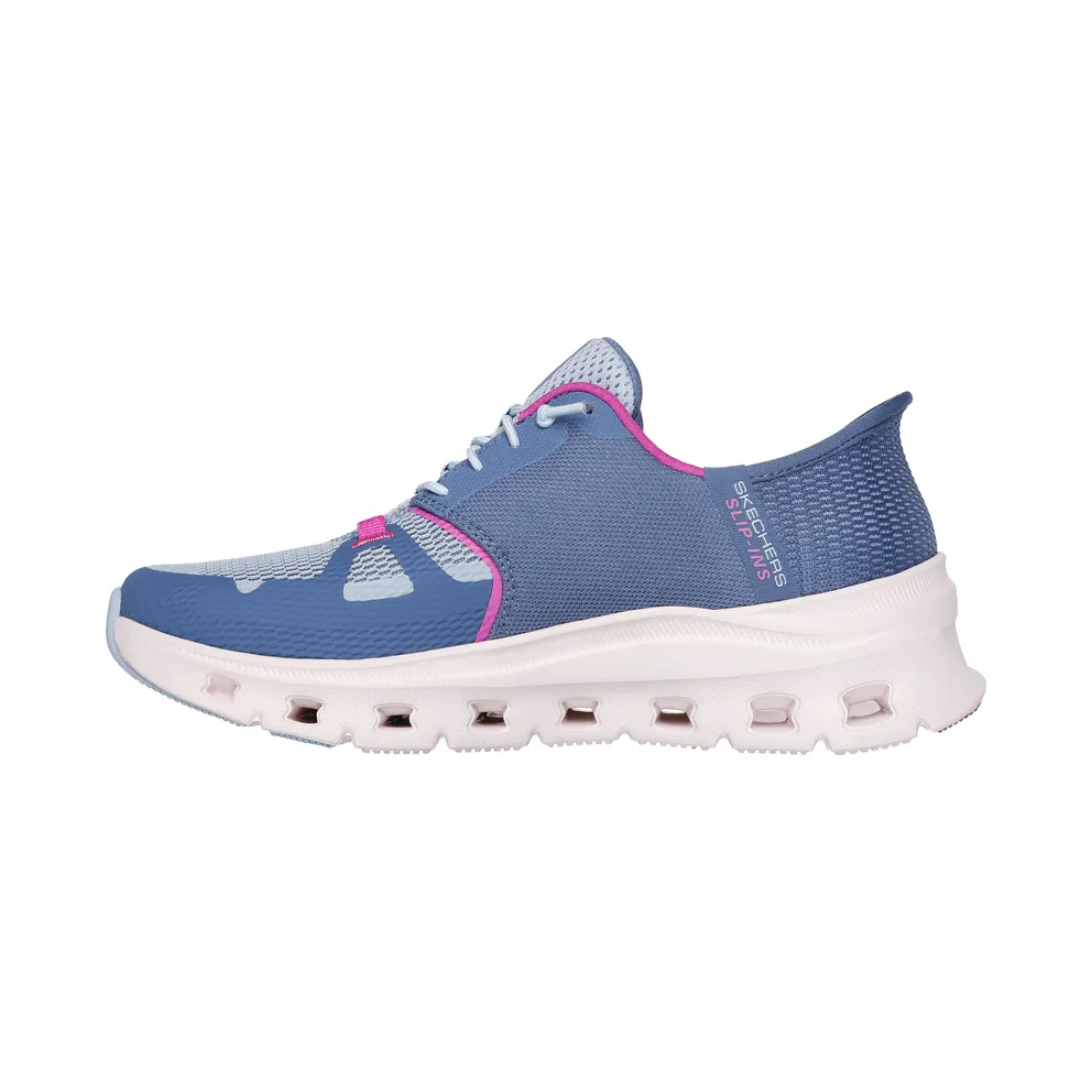 Skechers Slip-ins: Glide-Step Pro – Slate / Pink – “Grey” (150420 SLTP)