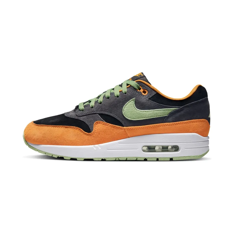 Nike Air Max 1 Premium Anthracite/Black/Kumquat/Honeydew (DZ0482-001)