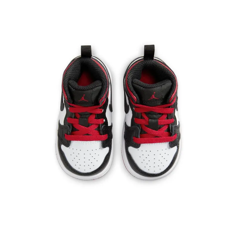 Jordan 1 Mid TD “White / Black / Gym Red” (DQ8425-106)