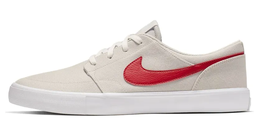 Nike SB Portmore II Solar Cnvs Vast Grey Red White (880268-008)