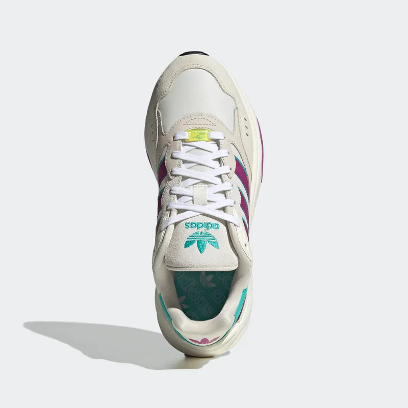 Adidas Retropy F90 Off White / Aluminium / Sonic Fuchsia (HP8019)
