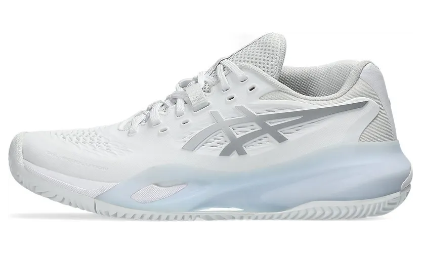 ASICS GEL-RESOLUTION X CLAY “White / Pure Silver” (1042A277-100)