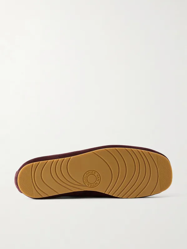 Dries Van Noten Suede Purple (262-021702-0106)
