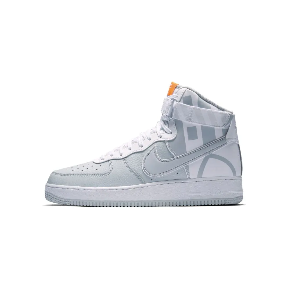 Nike Air Force 1 High Force Logo Pure Platinum Pure Platinum/Pure Platinum (806403-012)