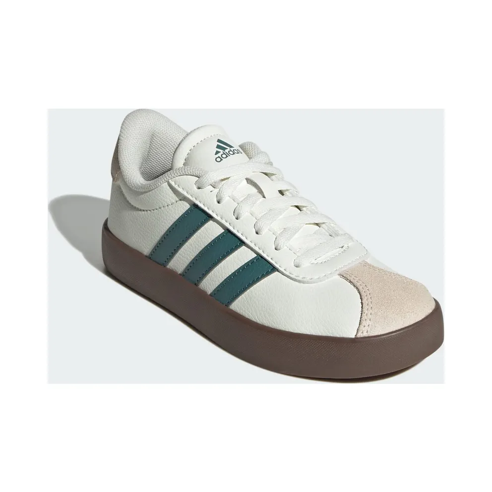 Adidas VL Court 3.0 Kids Off White / Preloved Teal / Wonder White (JR2219)
