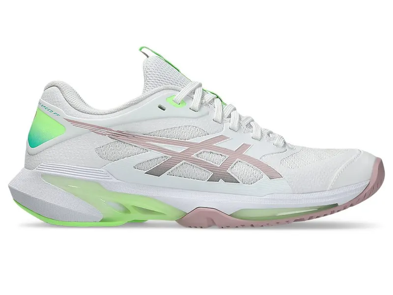 ASICS SOLUTION SPEED FF 4 “White / Morganite” (1042A307-100)