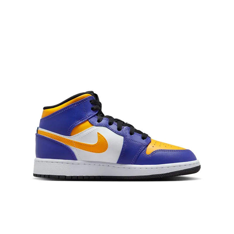 Jordan 1 Mid Lakers (2022) (DQ8423-517)