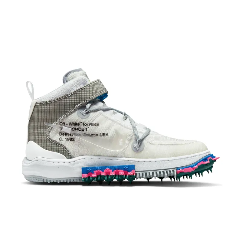 Nike x Off-White Air Force 1 “White/Clear/White” (DO6290-100)