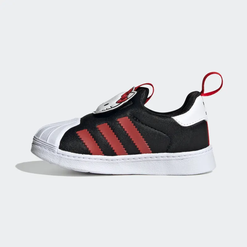 Adidas Superstar 360 Core Black / Vivid Red / Cloud White (HQ4091)