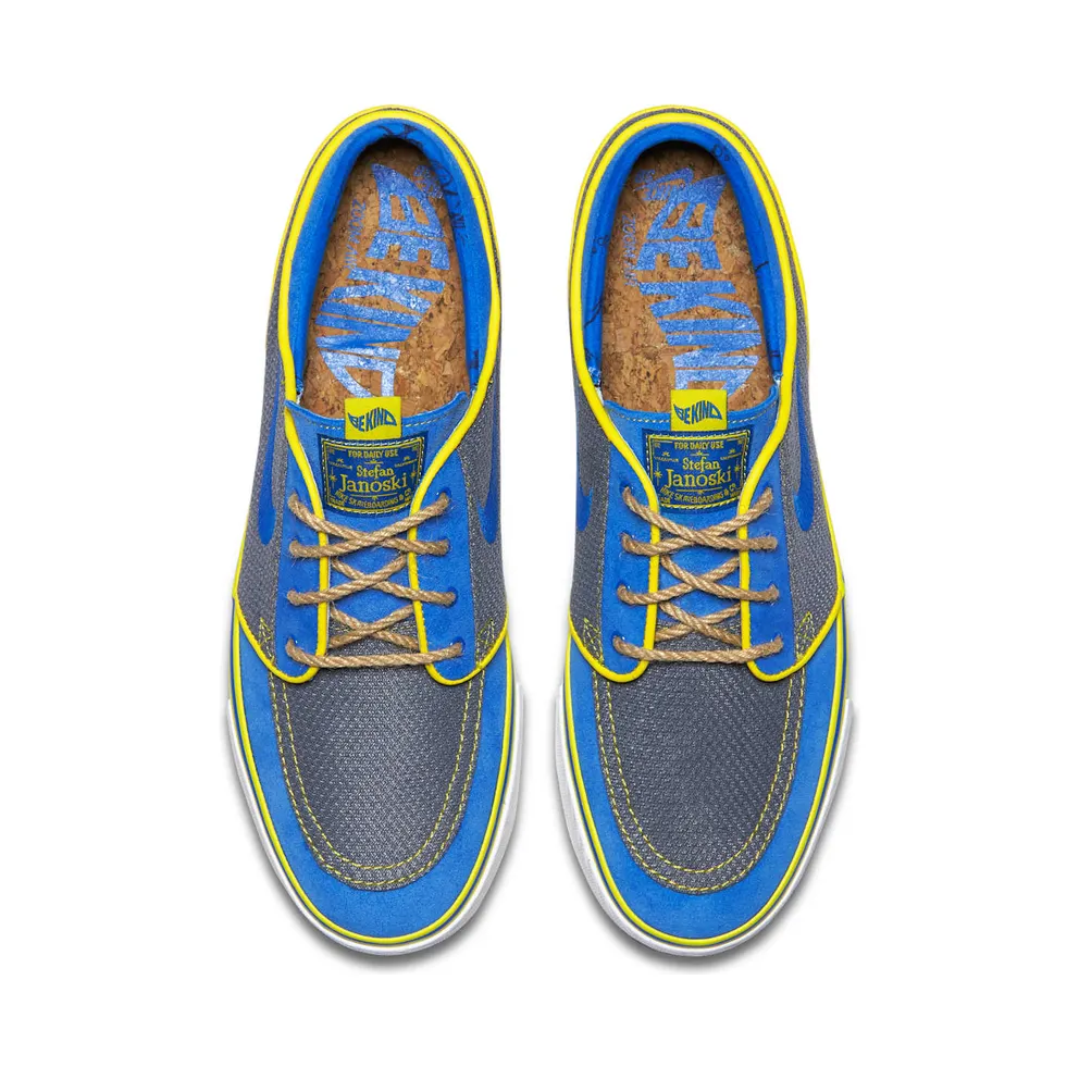 Nike SB Stefan Janoski Doernbecher (2017) Battle Blue/Battle Blue-Cool Grey-Tour Yellow (AH7188-470)