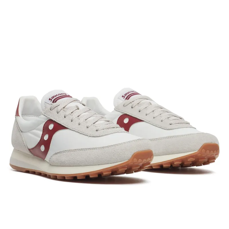 SAUCONY Trainer 80 “White / Maroon” (S70884-21)
