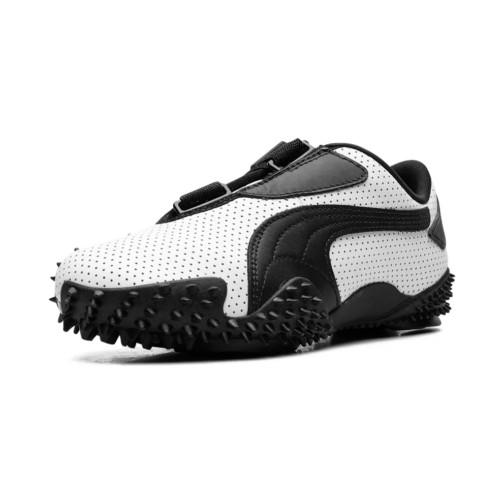 Puma Mostro “Perforated Leather – White / Black” (400992-01)