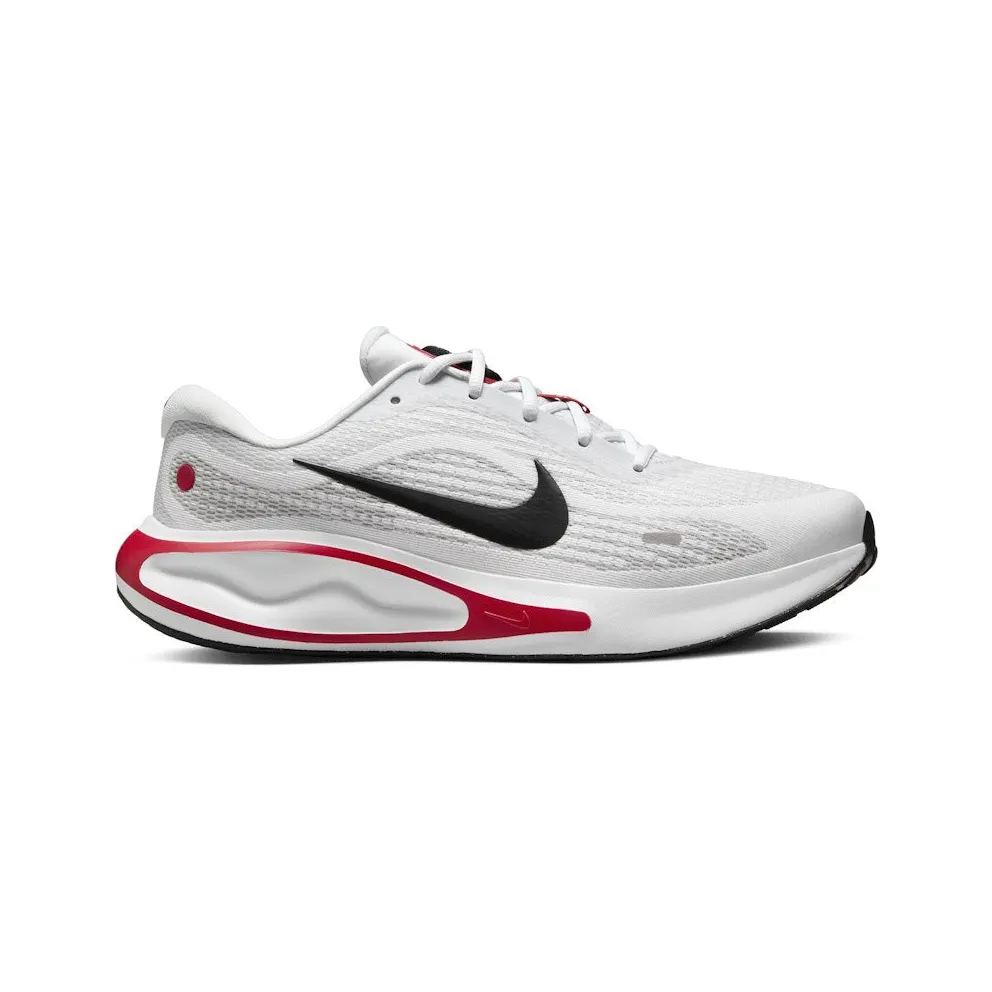 Nike Journey Run White Fire Red Cement Grey Black (FN0228-103)
