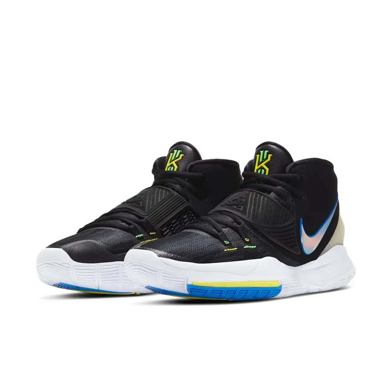 Nike Kyrie 6 Black Soar Dynamic Yellow Black/White-Soar-Dynamic Yellow (BQ4630-004)