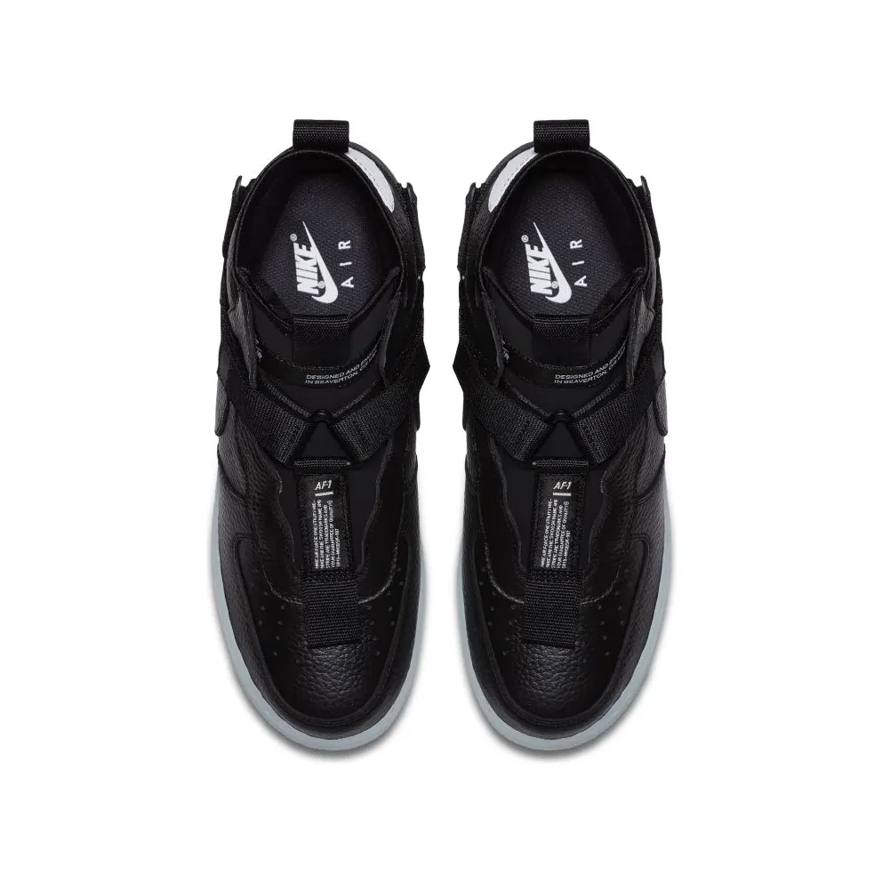 Nike Air Force 1 Mid Utility Black Half Blue Black/Half Blue-White (AQ9758-001)