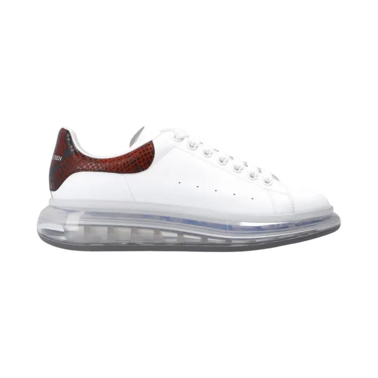 Alexander McQueen Oversized White Walnut Transparent (645872 WHZ4P 9574)