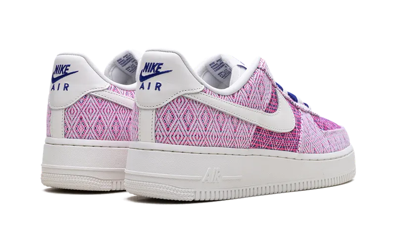 Nike Air Force 1 ’07 “Woven Together – Pink” (HF5128-902)