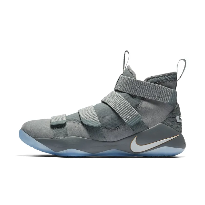 Nike LeBron Zoom Soldier 11 Cool Grey Cool Grey/Pure Platinum-Metallic Gold (897644-010)