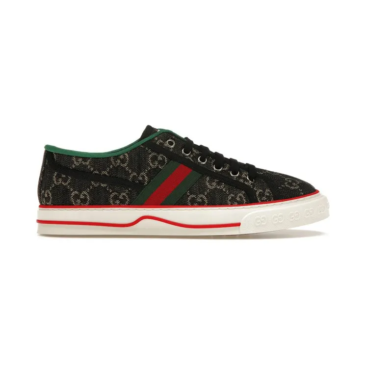 Gucci Tennis 1977 GG Logo Black Multi (‎606111 UN320 1291)
