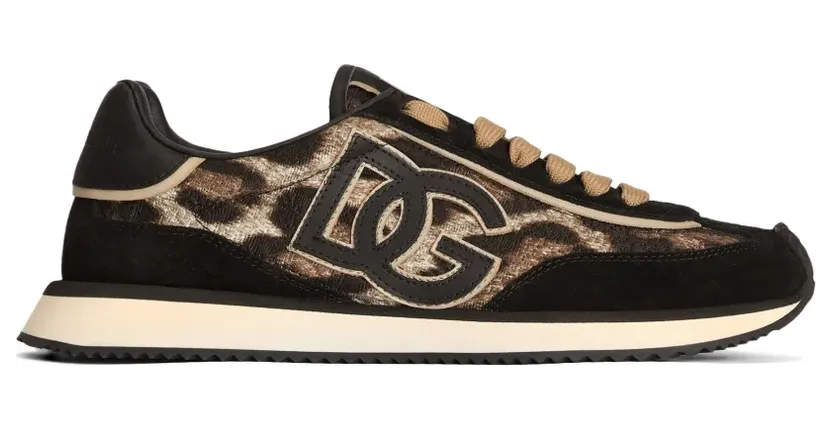 Dolce & Gabbana Dolce & Gabbana DG Cushion met luipaard-print “Brown” (CK2288A3L89)