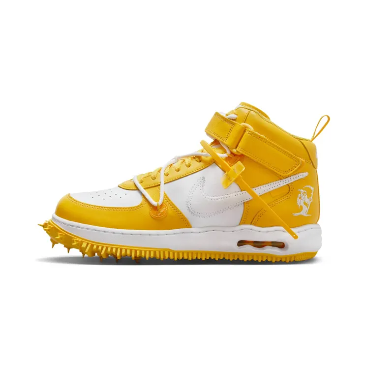 Nike Air Force 1 Mid x Off-White ™ “White / Varsity Maize” (DR0500-101)