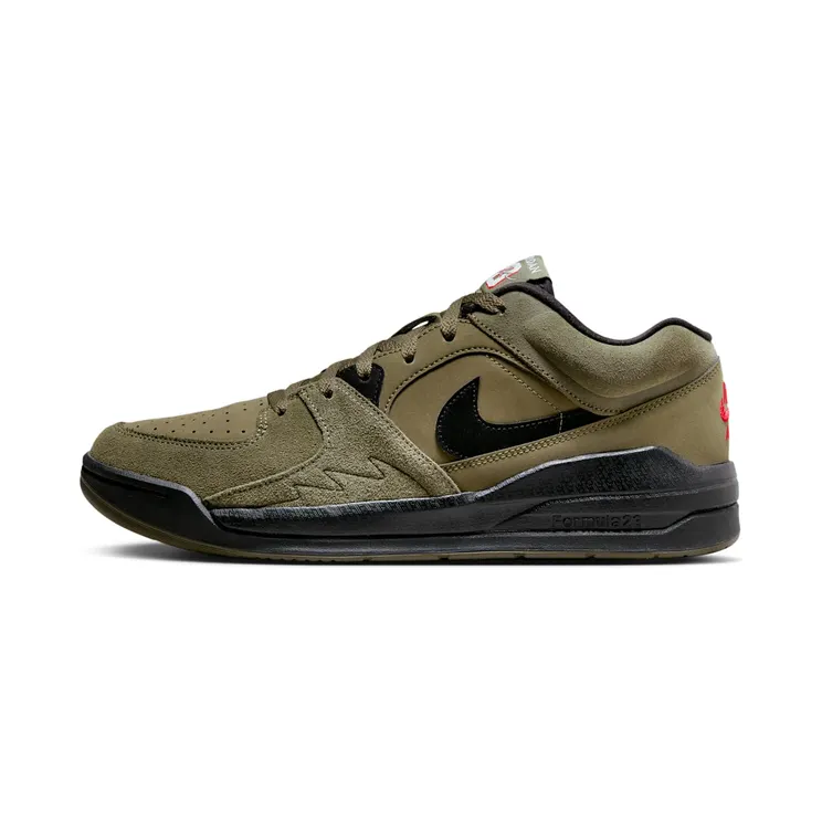 Jordan Stadium 90 “Medium Olive / University Red / Sail / Black” (HF5258-201)