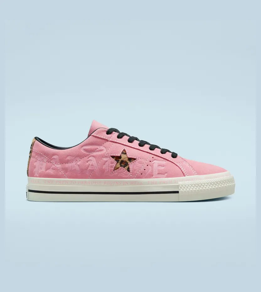 Converse Sean Pablo One Star Pro 90’s Pink/zwart/egret (171325C)