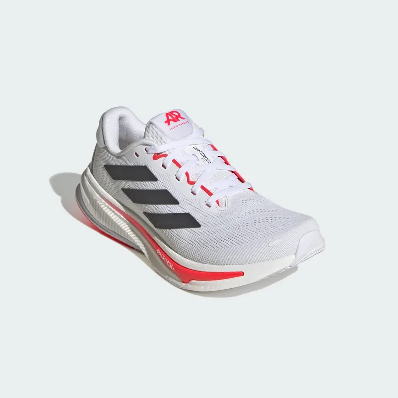 Adidas Supernova Rise 2 Running Shoes Cloud White / Night Metallic / Lucid Red (JQ4793)