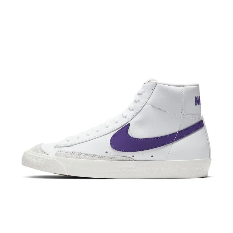 Nike Blazer Mid 77 Vintage White Voltage Purple White/Voltage Purple-Sail (BQ6806-105)