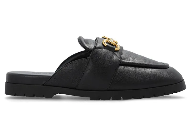 Gucci Horsebit Leather Mule Black (771076 AACAI 1000)