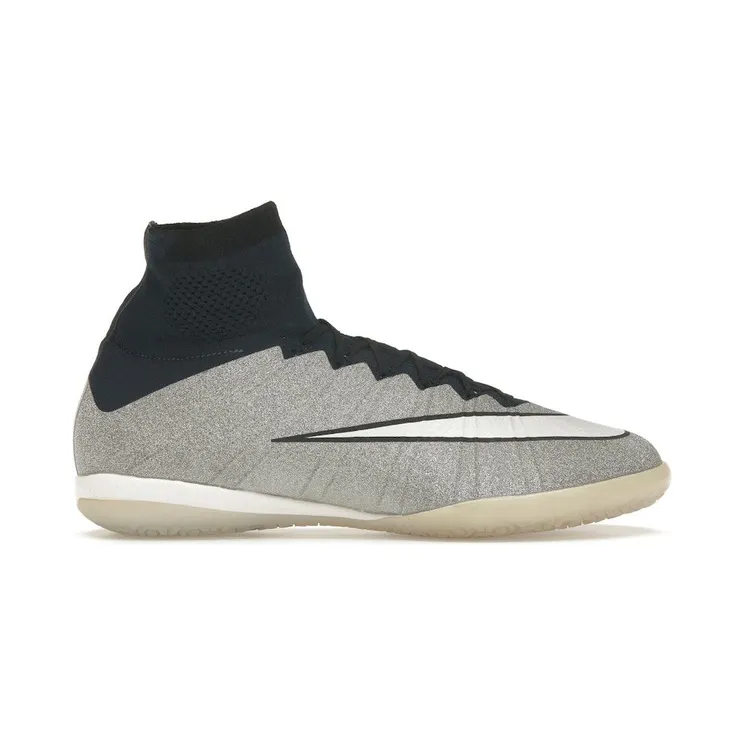 Nike MercurialX Proximo SE IC “Metallic Silver / Dark Obsidian / White” (805030-014)