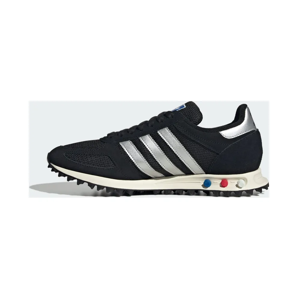 Adidas LA TRAINER OG Shoes Core Black / Silver Metallic / Off White (KJ4381)